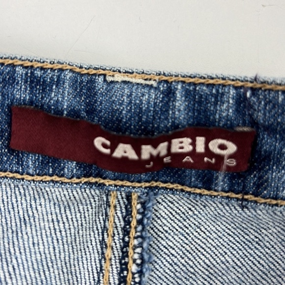 Women's Blue Ankle Jeans - Picture 2 of 11